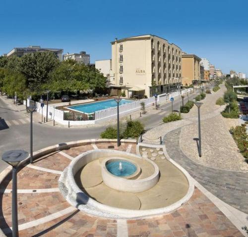 Hotel Alba Misano Adriatico Exterior foto
